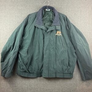 Fahrenheit Jacket Mens 2XL Alaska Bear Embroidered Windbreaker Outdoors Coat